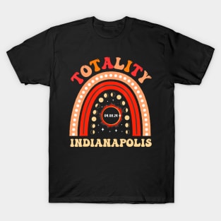 Total Solar Eclipse 2024 INDIANAPOLIS April 8th for women T-Shirt